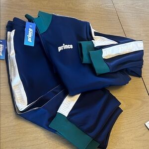 Prince Navy and Teal Tracksuit